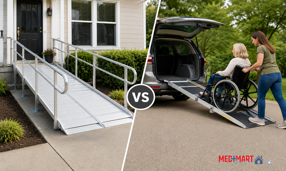 Modular vs Portable Wheelchair Ramps: What Should You Choose?