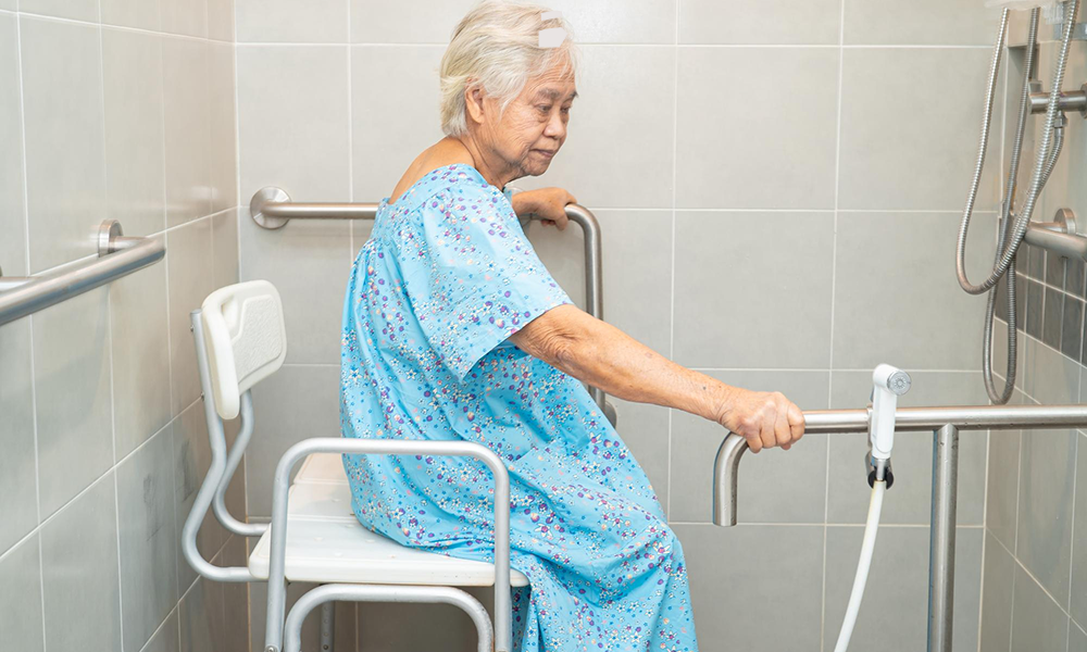 Wheelchair Accessible Shower Installation