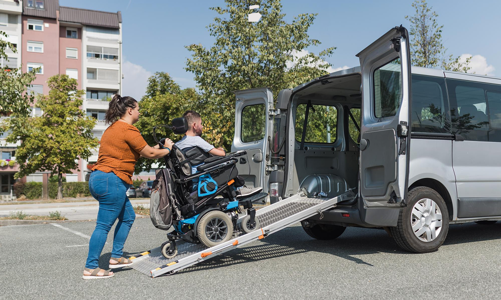 Wheelchair Vehicle Lift Installation