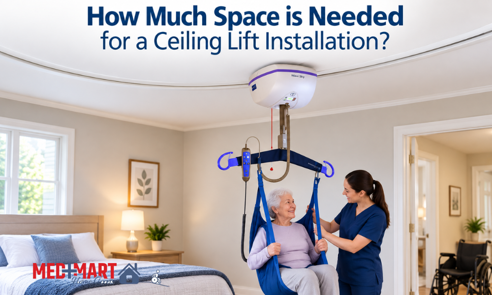How Much Space is Needed for a Ceiling Lift Installation